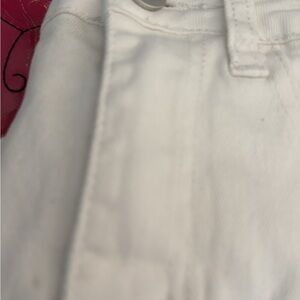 Elegant White Boot Cut Pants